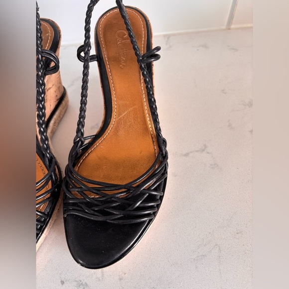 Cole Haan Black Slingback Sandals - Picture 6 of 9